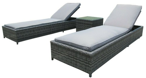 Clearance rattan single sun - clearance,