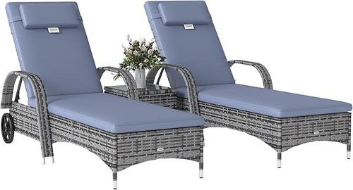 Outsunny set rattan - outsunny,