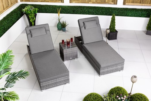 Giardino rattan sun - sun, lounger