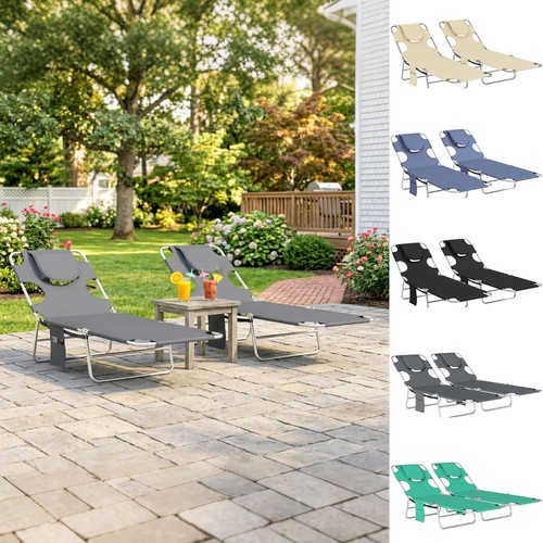 Sun lounger with - lounger, reading
