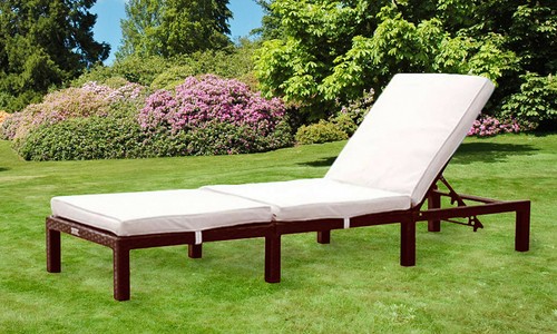 Rattan day bed sun - bed, lounger