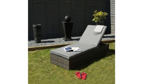 Rattan sun lounger - -, grade