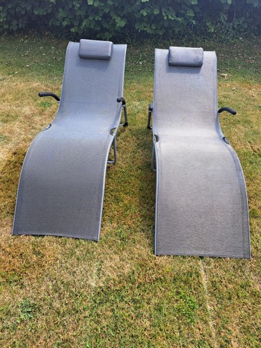 Sun lounger set 2 - of,